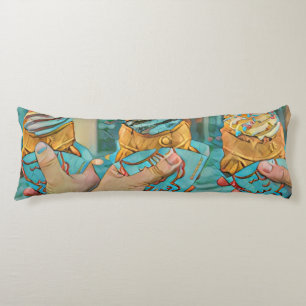 Summer ice cream lovers body cushion