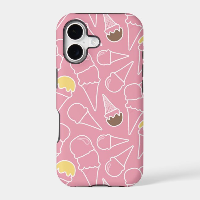 Summer Ice Cream Pattern (Back)