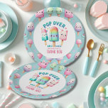 Summer Ice Pop Popsicle Ice Cream Birthday Kids Paper Plate<br><div class="desc">Cute Ice Pop,  Ice Cream,  Popsicle Summer Party event item for kids birthday,  son's or daughter's gender neutral. Design by LeahG. Graphics by Grafixdeals.com.</div>