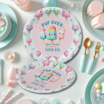 Summer Ice Pop Popsicle Ice Cream Birthday Kids Paper Plate<br><div class="desc">Cute Ice Pop,  Ice Cream,  Popsicle Summer Party event item for kids birthday,  son's or daughter's gender neutral. Design by LeahG. Graphics by Grafixdeals.com.</div>
