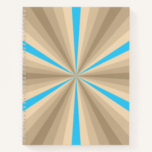 Summer Illusion Spiral Notebook