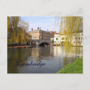 Summer in Cambridge Postcard