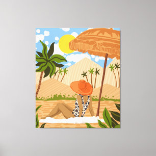 Summer In Egypt Canvas Print