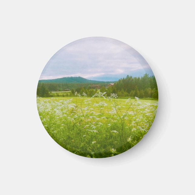 Summer in Hälsingland - Helsingia  Magnet (Front)