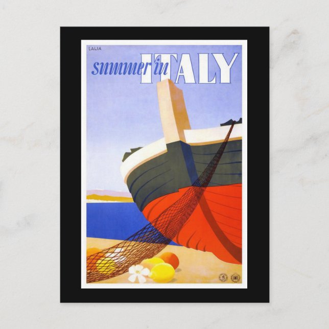 Summer in Italy Postcard (Front)