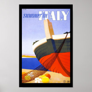 Summer In Italy Travel Poster