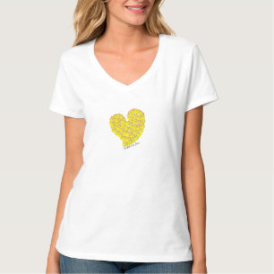 Summer in Love - Sun & Beach Hearts T-Shirt