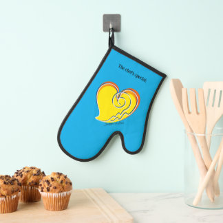 Summer in Love -The chef's special - Personalised Oven Mitt