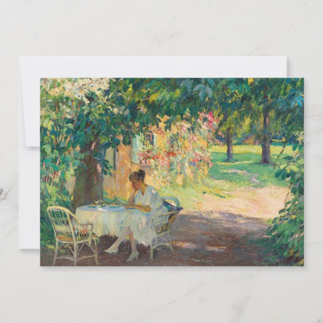 Summer in the Garden | Edward Cucuel (Front)
