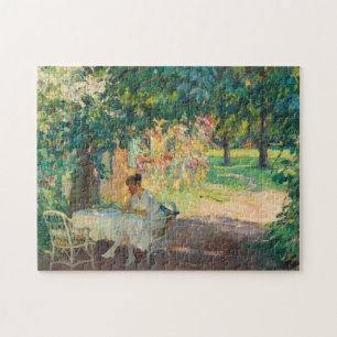 Summer in the Garden   Edward Cucuel Jigsaw Puzzle
