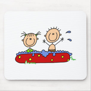 Summer in the Pool Mouse Pad
