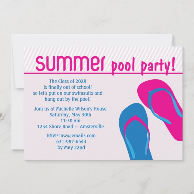 Summer Invitation (Front)