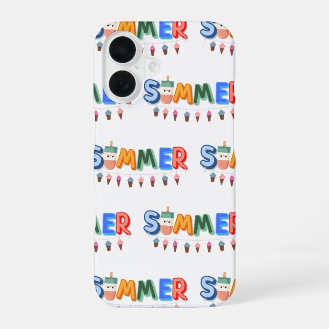 summer iPhone 16 case (Back)