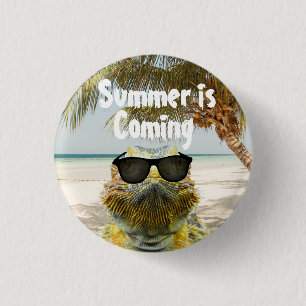 Summer is Coming 3 Cm Round Badge