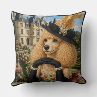 Summer Is In The Air, Poodle Cushion