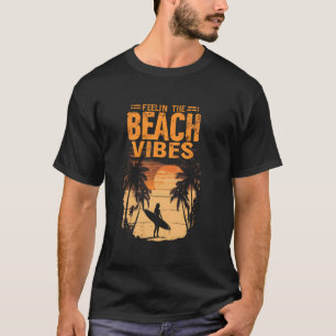 Summer Island Beach Vibes Sunset Vacation Holiday T-Shirt