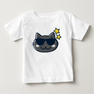 Summer Kawaii Cute Cat  Baby T-Shirt