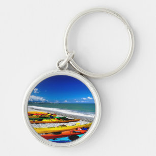 Summer Kayaking Key Ring