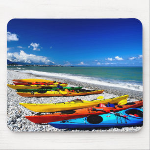 Summer Kayaking Mouse Pad