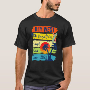 Summer Key West Florida Beach Vacation 2022 Matchi T-Shirt