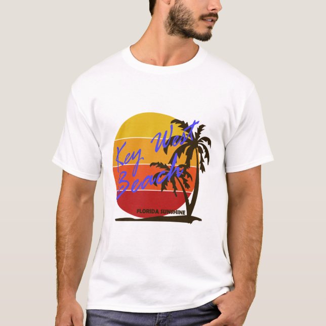 Summer key west- florida  T-Shirt (Front)