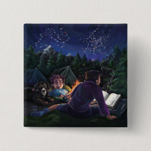 Summer Knights 15 Cm Square Badge