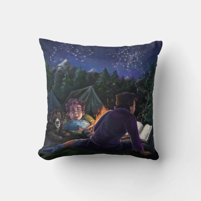 Summer Knights Cushion (Front)