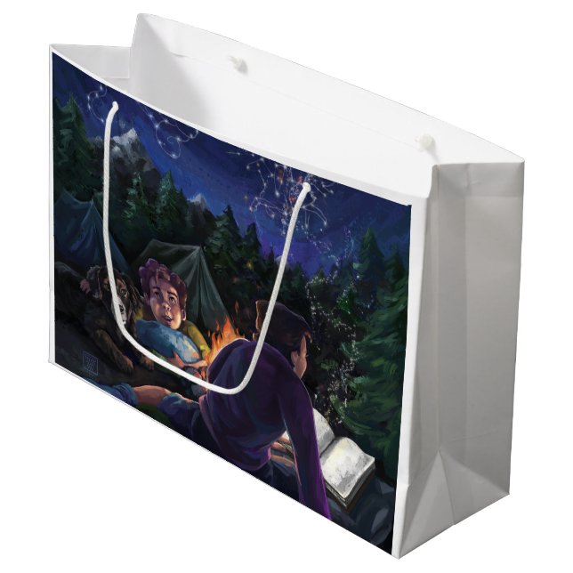 Summer Knights Large Gift Bag (Front Angled)