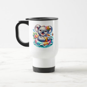 Summer Koala Sublimation Clipart-97702 Travel Mug