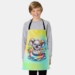 Summer Koala Sublimation Clipart Apron