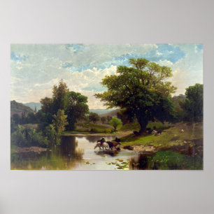 Summer Landscape - 1869 Poster