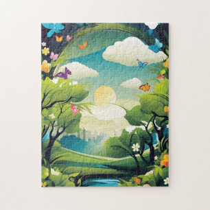 Summer Landscape Puzzles