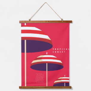 Summer layout poster hanging tapestry