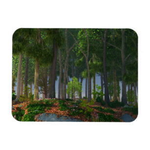 Summer Leaves Flexible Magnet