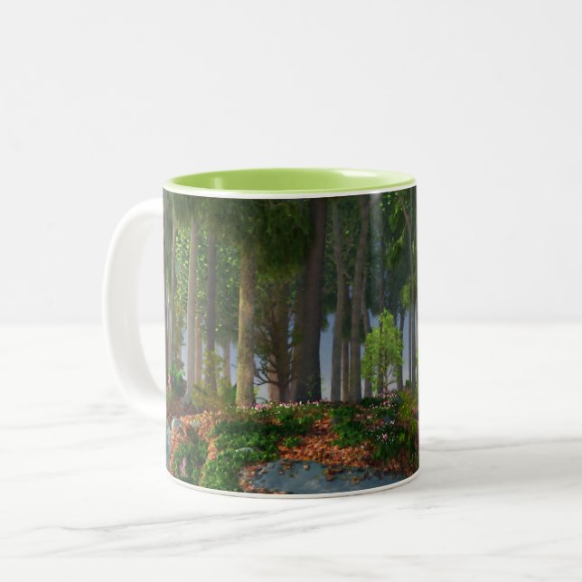 Summer Leaves Mug (Front Left)