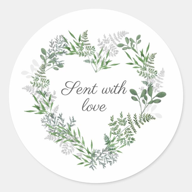 Summer leaves sticker (Front)