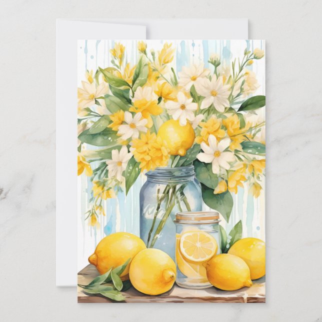 Summer Lemon Blossom Jar Announcement (Front)