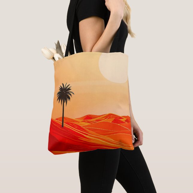 Summer Lemon Blossom Jar Tote Bag (Close Up)