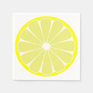 Summer Lemon Fruit Party Napkins