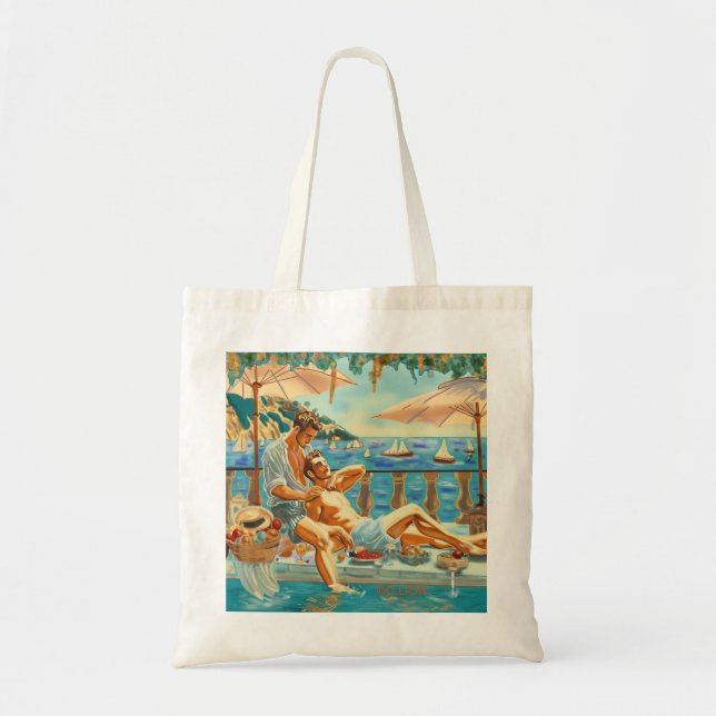 Summer lgbt bag. tote bag (Front)