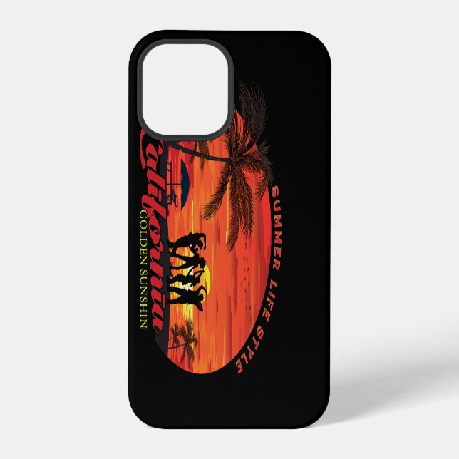 Summer Life Style iPhone Case (Back)