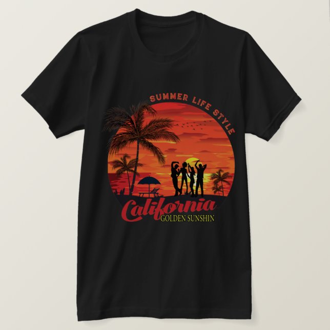 Summer Life Style T-Shirt (Design Front)