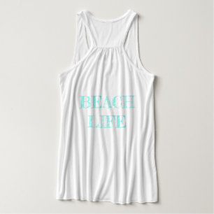 Summer Lighthouse 3; Women's Flowy Tank Top