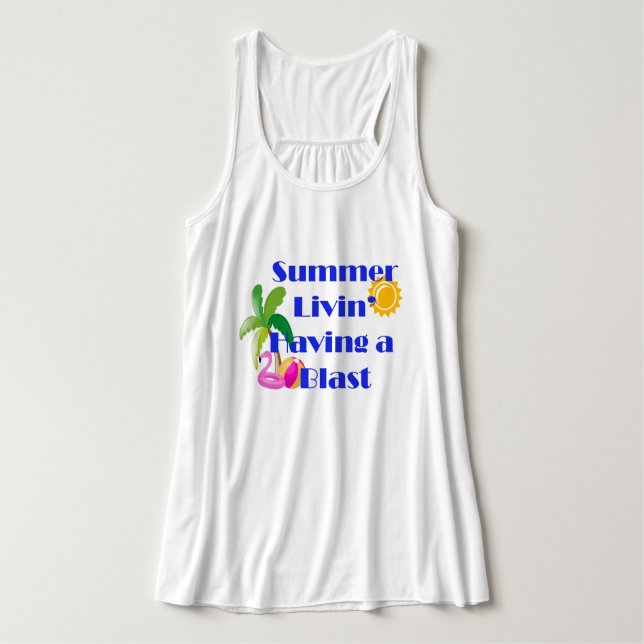 Summer Livin' Tank (Design Front)