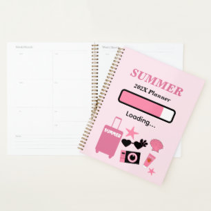Summer Loading Pink Summer Planner
