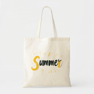 Summer Logo - Summer Text Design Tote Bag
