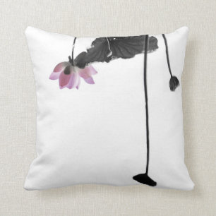 Summer Lotus Zen Photography Cushion