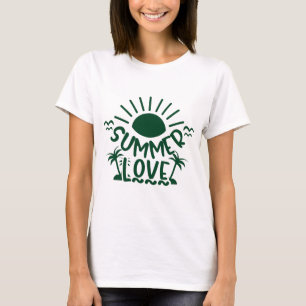 Summer Love Women's T-Shirt Design