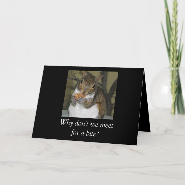 "Summer" lunch invitation card (Front)