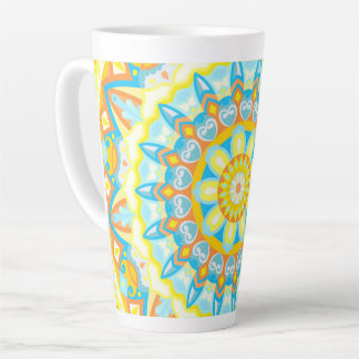 Summer Mandala Latte Mug